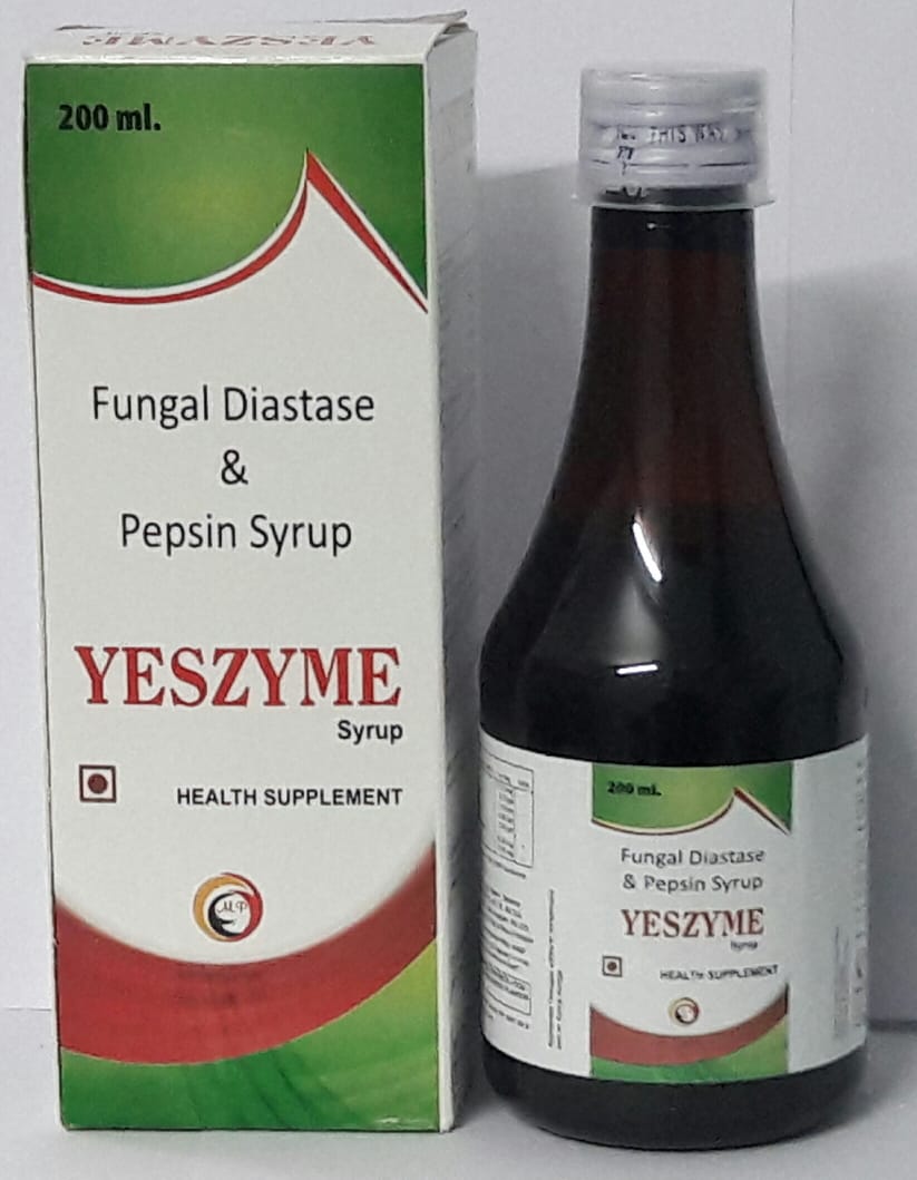 Fungal Diastase & pepsin Syrup